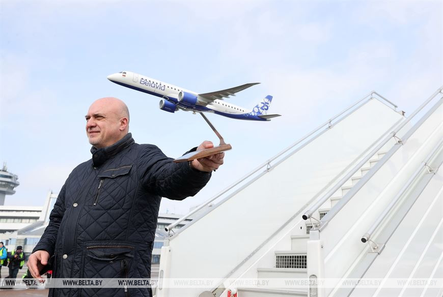 Генеральный директор авиакомпании "Белавиа" Игорь Чергинец Генеральный директор авиакомпании "Белавиа" Игорь Чергинец