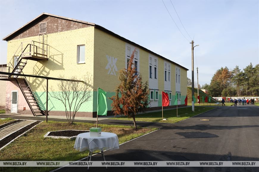 Обновлённая станция обезжелезивания в Лельчицах