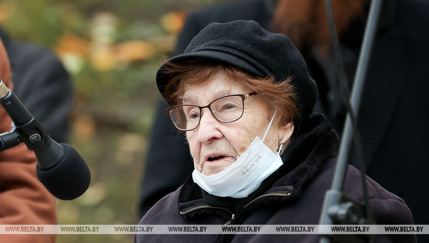 Бывшая узница Минского гетто Фрида Рейзман