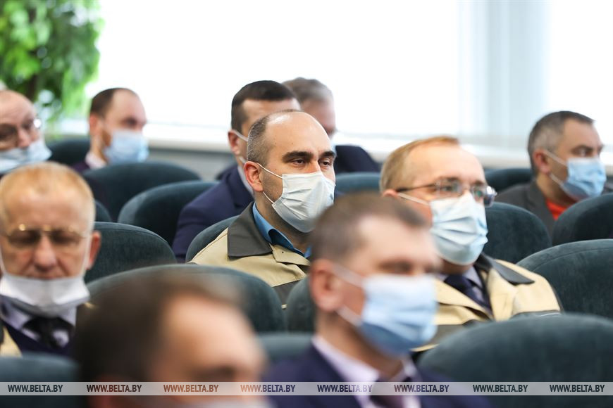 Представители коллектива МЗКТ во время встречи