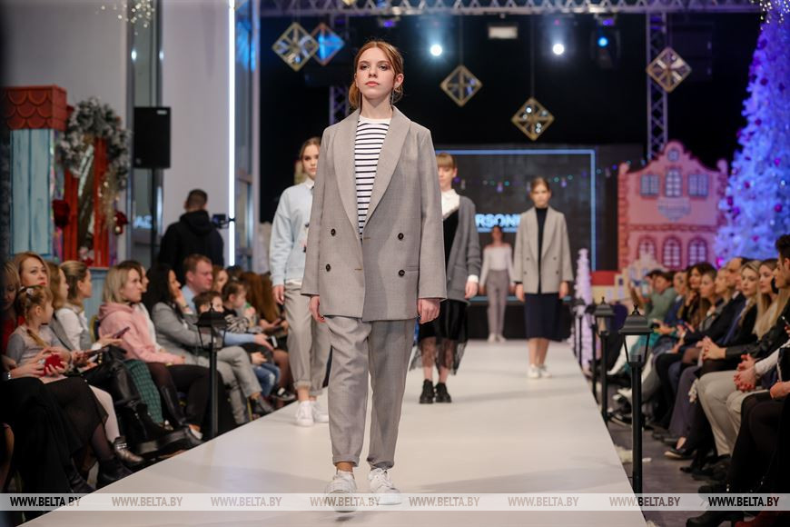 Во время показа Garsonnier Во время показа Garsonnier