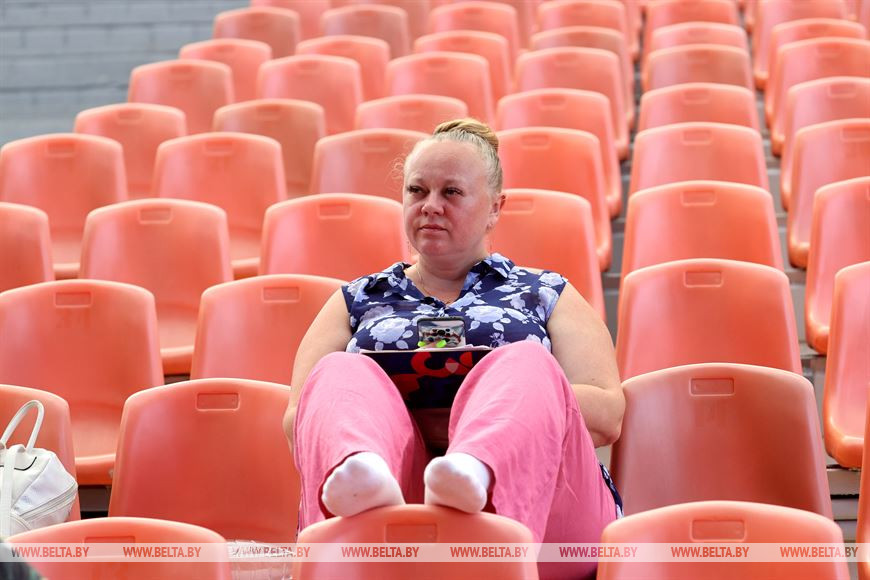 Помощник режиссера концерта закрытия фестиваля Алеся Числова