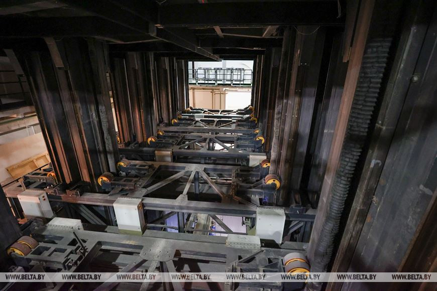 Трюм театра (помещение под сценой) Трюм театра (помещение под сценой)