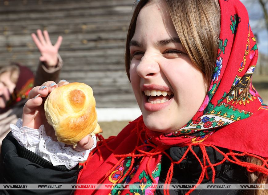 Участница обряда Екатерина Соколова