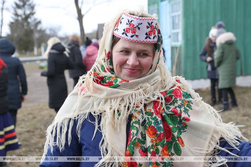 Участница обряда Мария Галицкая