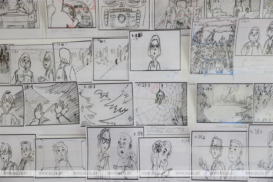 Раскадровка полнометражного фильма "Песня Сирин" Раскадровка полнометражного фильма "Песня Сирин"