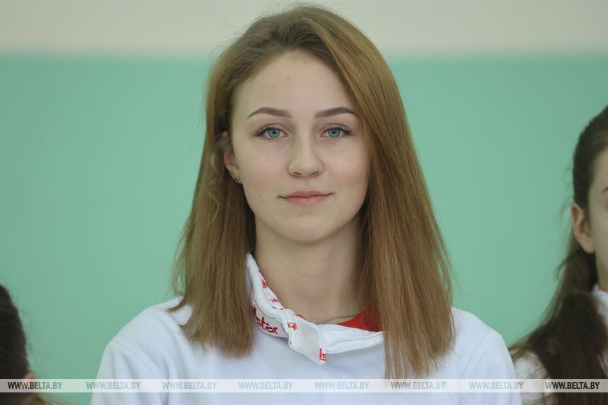 Участница соревнований из Могилева Екатерина Этина Участница соревнований из Могилева Екатерина Этина
