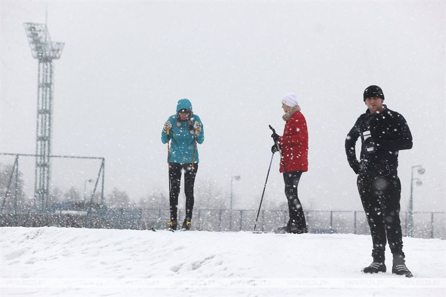 Во время соревнований