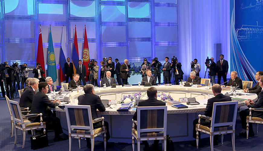 Заседание Высшего Евразийского экономического совета на уровне глав государств, 2014 год. Фото president.gov.by