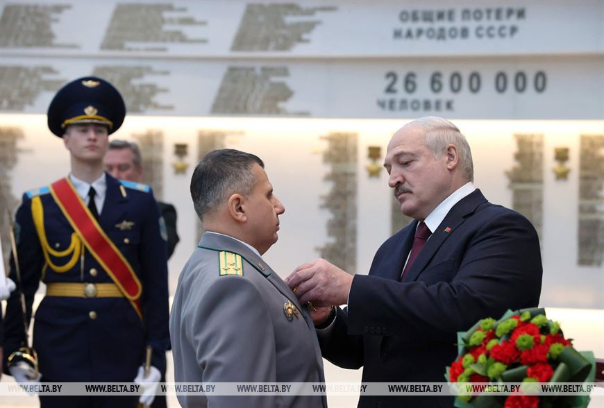 Прокурор Гродно Владимир Клишин награжден орденом Почета Прокурор Гродно Владимир Клишин награжден орденом Почета