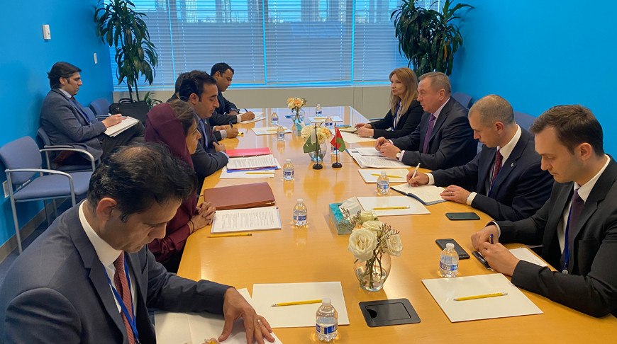 Переговоры с министром иностранных дел Пакистана Билавалом Бхутто Зардари