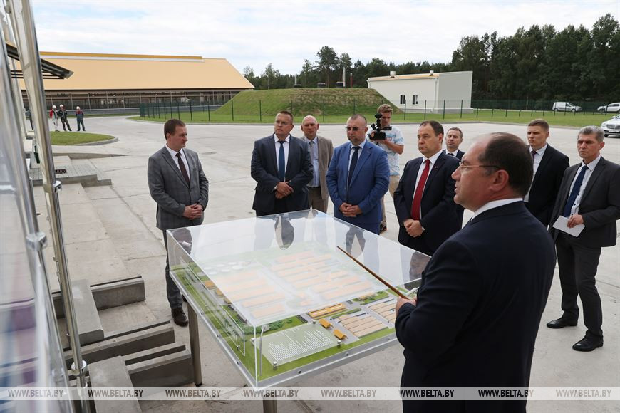 Премьер-министр Роман Головченко посетил молочно-товарный комплекс "Новополесский" ОАО "Новополесский-Агро" Солигорского района