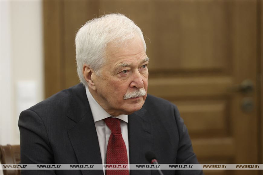 Чрезвычайный и Полномочный Посол России в Беларуси Борис Грызлов