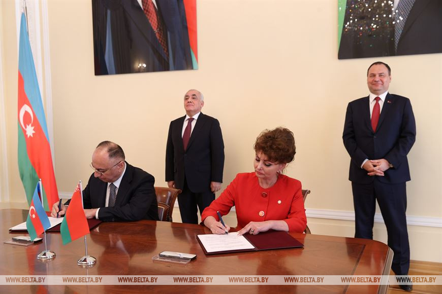Подписание меморандума о взаимопонимании между Центром информационных систем в животноводстве (Беларусь) и Институтом пищевой безопасности Азербайджана Подписание меморандума о взаимопонимании между Центром информационных систем в животноводстве (Беларусь) и Институтом пищевой безопасности Азербайджана