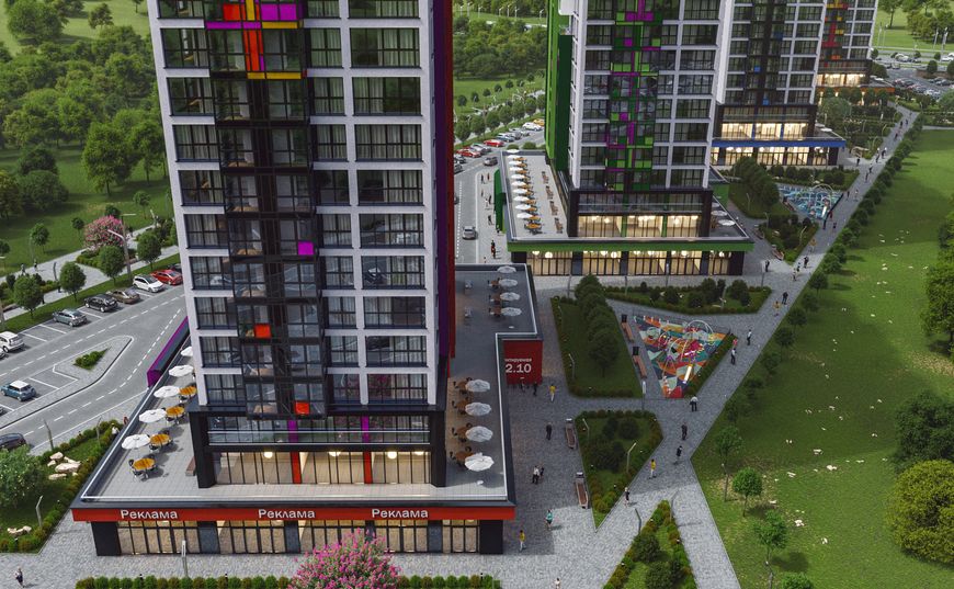 Террасы второго этажа