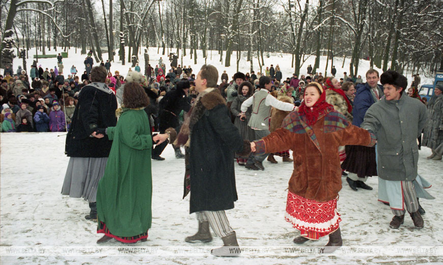 Коляды в Минске, 1997 год