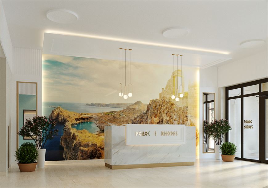 Лобби дома "Родос" Лобби дома "Родос"