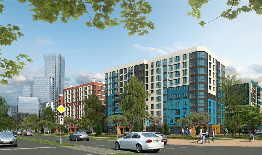 Через дорогу от квартала – Международный финансовый центр Через дорогу от квартала – Международный финансовый центр