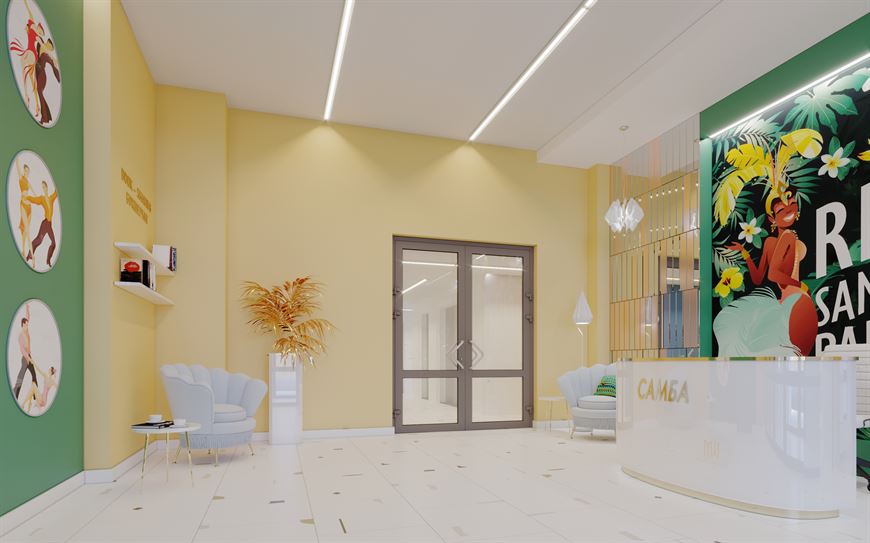 Так выглядят интерьеры в стиле "Самба"