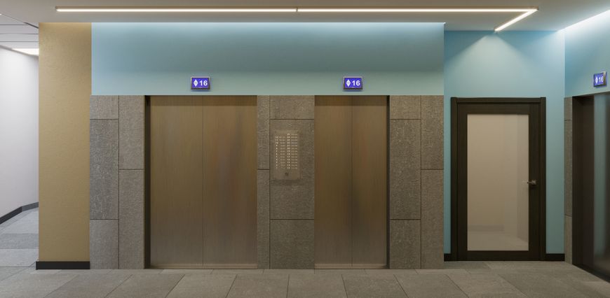 Грузовой, пассажирский и панорамный лифты в доме "Каракас"