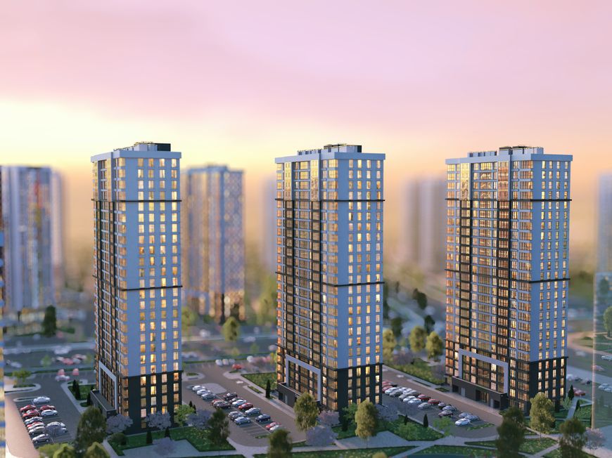 Дома "Буэнос-Айрес", "Гавана", "Каракас". Квартала "Южная Америка" Minsk World