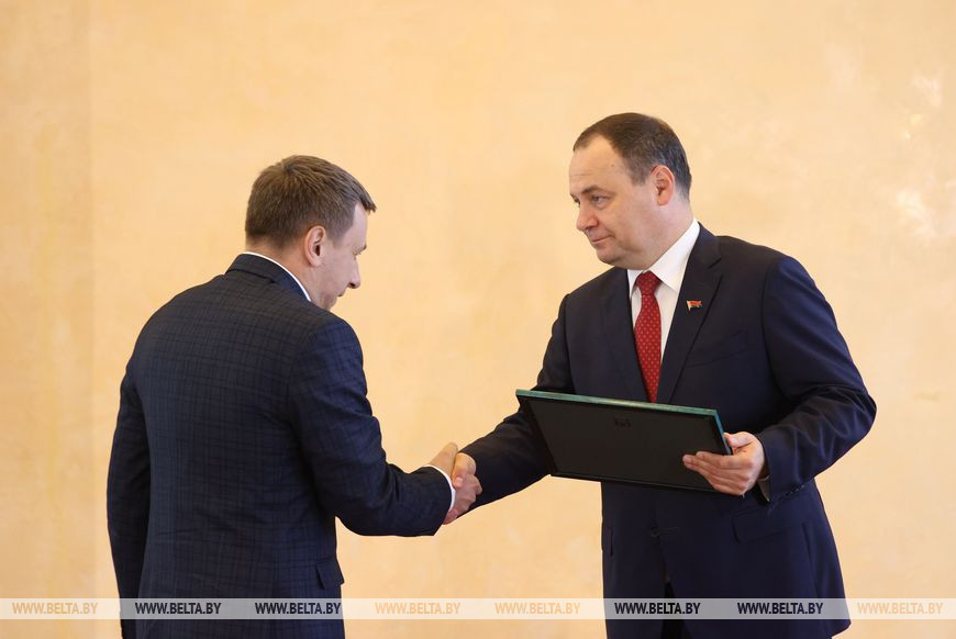 Благодарности Президента удостоен заведующий отделением анестезиологии и реанимации Могилевской областной клинической больницы Валерий Печерский