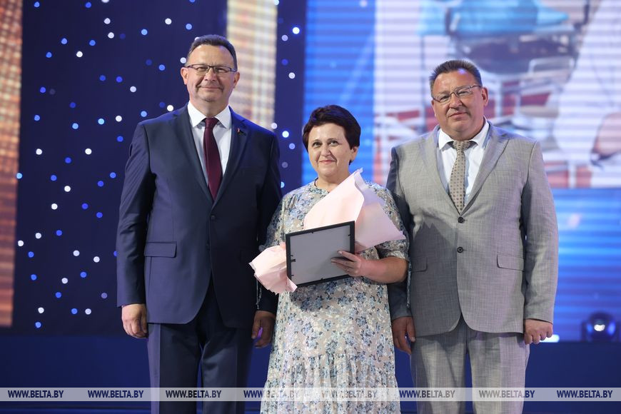 Во время награждения Инны Снитко Во время награждения Инны Снитко