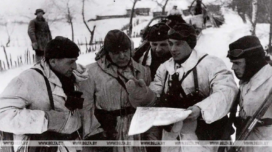 Разведка латышских батальонов