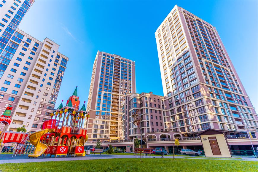 Каждая детская площадка в "Маяке Минска" похожа на мини-парк!