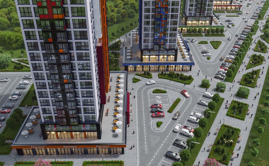 Террасы над помещениями первого этажа Террасы над помещениями первого этажа