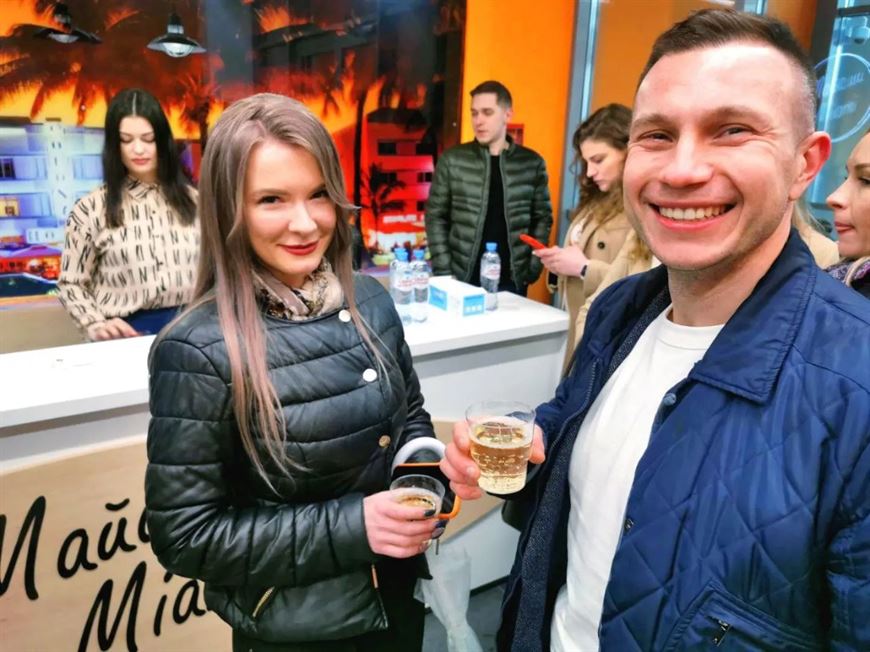 Гостеприимная встреча в "Майами" Гостеприимная встреча в "Майами"