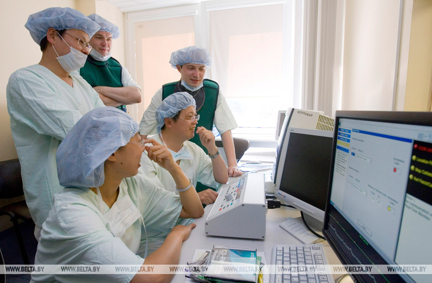 Белорусские врачи делятся опытом с коллегами из Китая, 2009 год