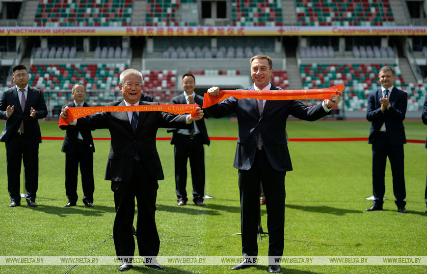 В Минске начинают строить национальный футбольный стадион и бассейн международного стандарта, 2020 год
