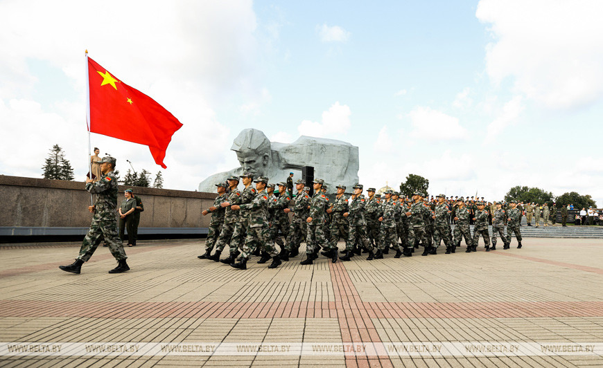 Церемония открытия трех конкурсов Армейских международных игр в Брестской крепости, 2021 год