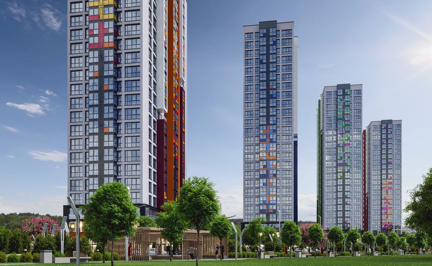 Прилегающая территория квартала