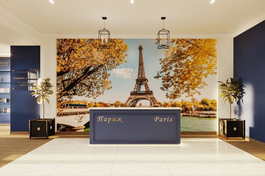 Дизайнерское лобби дома "Париж"