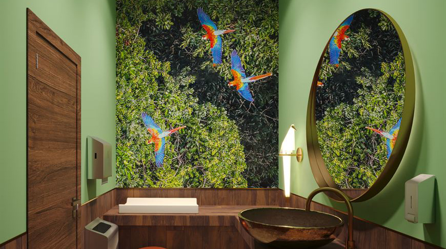 Санитарная комната в доме "Сантьяго" Санитарная комната в доме "Сантьяго"