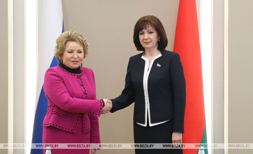 Валентина Матвиенко и Наталья Кочанова, 2020 год Валентина Матвиенко и Наталья Кочанова, 2020 год