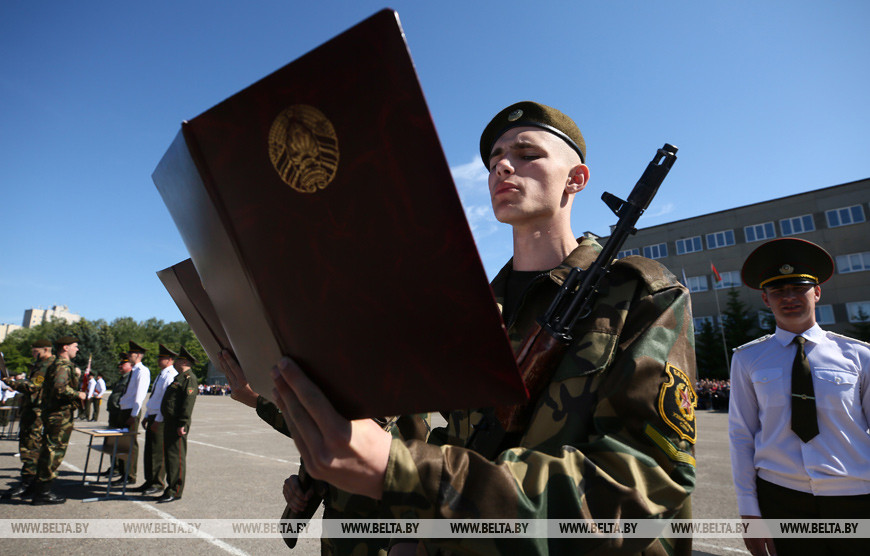470 военнослужащих приняли присягу в Гродно, 2021 год