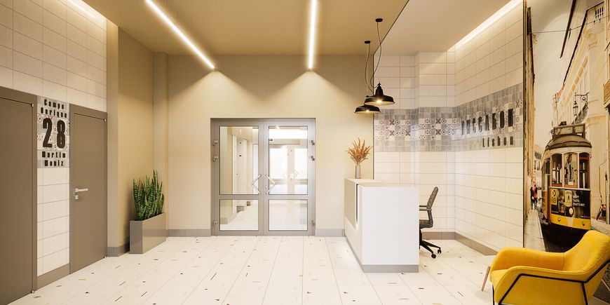 Вестибюль дома "Лиссабон" Вестибюль дома "Лиссабон"