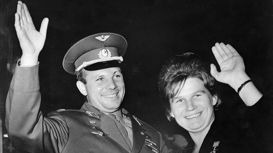 Юрий Гагарин и Валентина Терешкова. Фото ТАСС Юрий Гагарин и Валентина Терешкова. Фото ТАСС