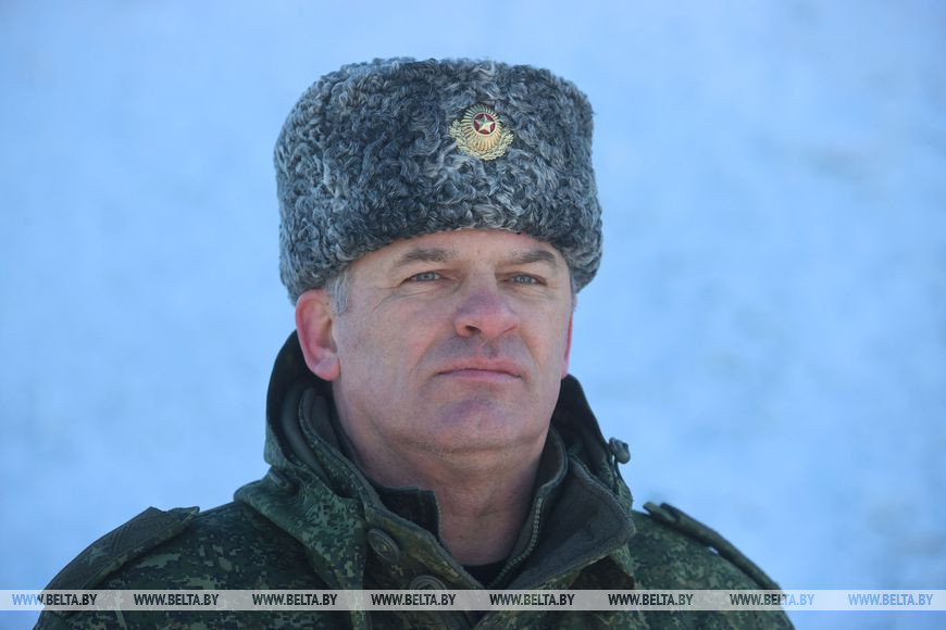 Командующий войсками Западного оперативного командования генерал-майор Игорь Демиденко