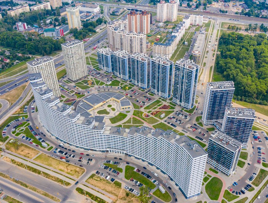 Дом "Волна" с высоты птичьего полета! Дом "Волна" с высоты птичьего полета!
