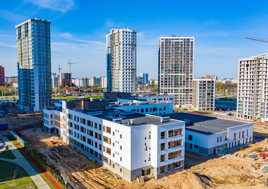 Готовится к открытию школа в квартале "Чемпионов". От "Белграда" до школы – считанные шаги! Готовится к открытию школа в квартале "Чемпионов". От "Белграда" до школы – считанные шаги!