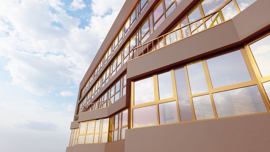 Треугольные балконы дома "Сантьяго" Треугольные балконы дома "Сантьяго"