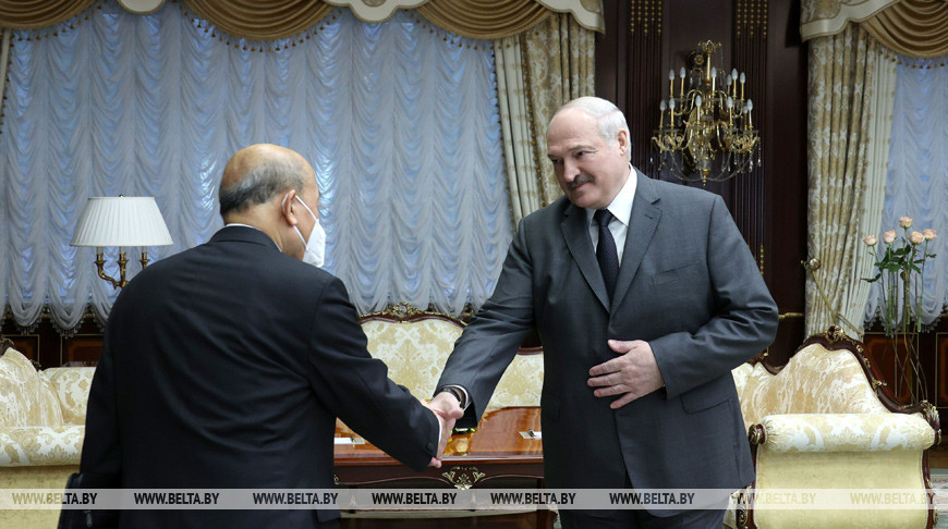 Александр Лукашенко и Се Сяоюн