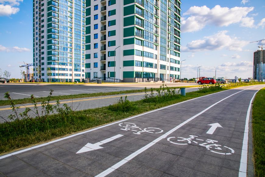 На старт! По всему комплексу пройдут великолепные велосипедные дорожки На старт! По всему комплексу пройдут великолепные велосипедные дорожки