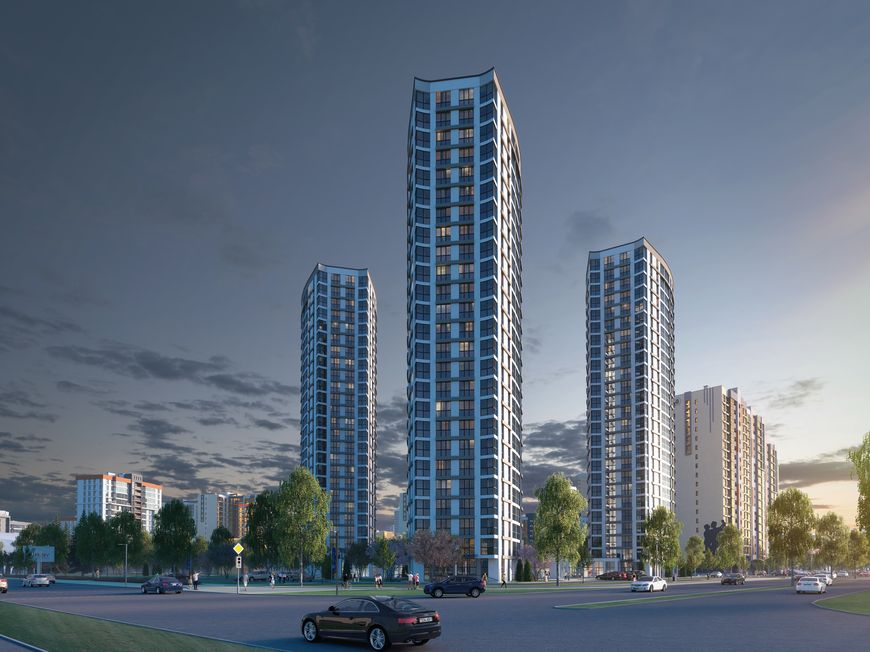 Дома квартала "Мировые танцы" Дома квартала "Мировые танцы"