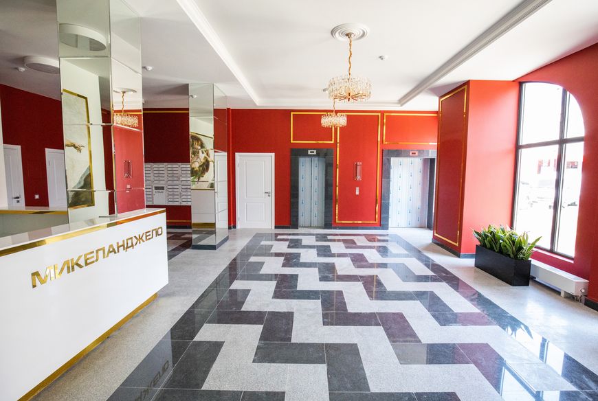 Лобби дома "Микеланджело" в "Маяке Минска"