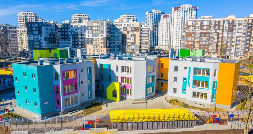 Детский сад в границах комплекса!